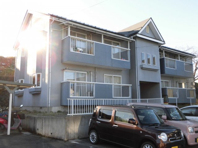 山形市中桜田３丁目のアパートの外観
