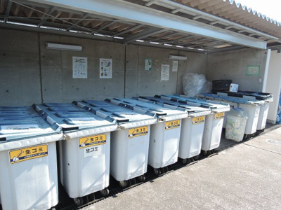 【その他共用部分】 | シーアイマンション東戸塚A棟 | 2019年8月購入時のゴミ置場です。