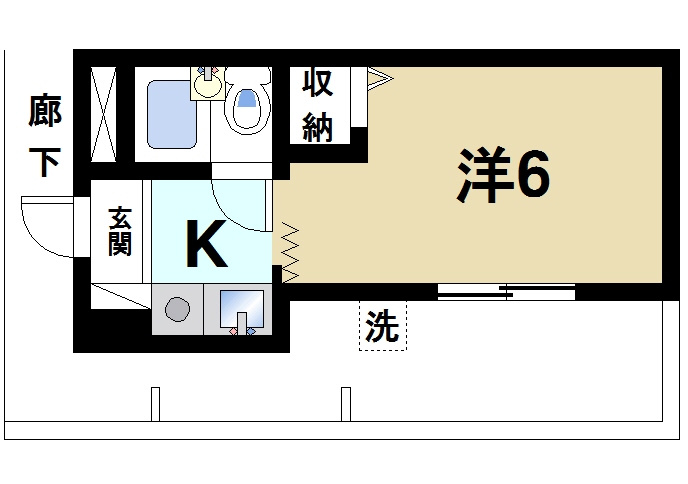 ジョイフル東洋の間取り|間取り