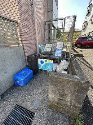 【その他共用部分】 | シエークル21 | 敷地内ごみ置き場でごみ出しもらくらく～♪忙しい社会人さんや学生さんにもうってつけ！