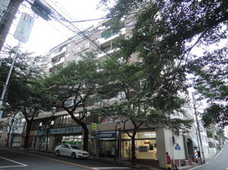 【外観】 | 南向き6階部分につき、日当たり・眺望良好。バルコニーは住宅街向きです♪