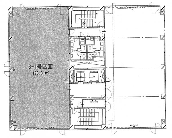 鶴屋町共同ビル（SYビル）の間取り