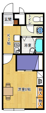 【間取り】 | レオパレスＭ－１ | レオパレスＭ－１(GoodHome)