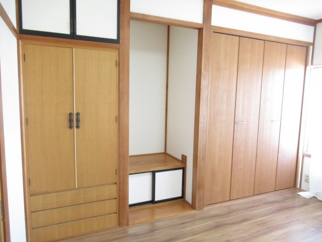 ムツミハイツＢの収納|収納のためのスペースです