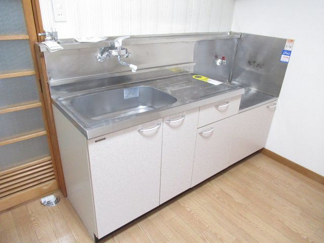 ムツミハイツＢのキッチン|使いやすいキッチンです