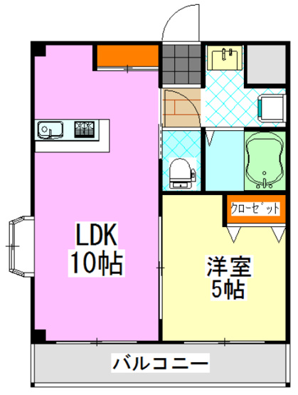 【間取り】 | 栗林第7ビル