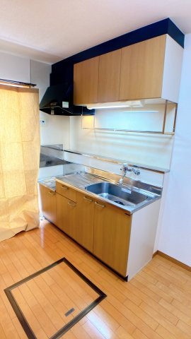 OASIS　SATONAKA　A棟のキッチン