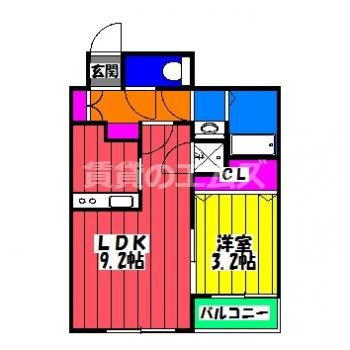 【間取り】 | リアンレガーロ博多ステーション | リアンレガーロ博多ステーションの間取り