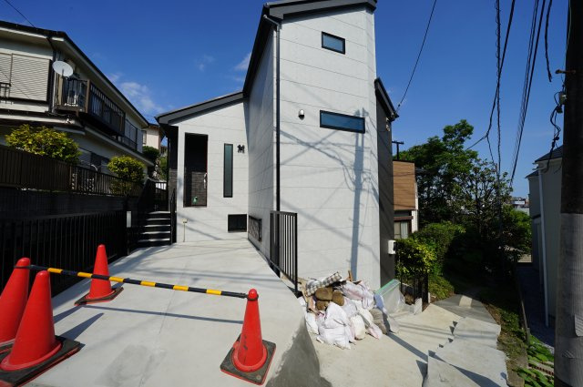 保土ヶ谷区宮田町２丁目　新築戸建【成約】の外観|保土ヶ谷区宮田町2丁目の新築戸建てのご紹介です。