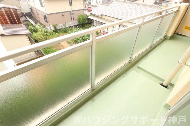 グリーンハイム山口のバルコニー