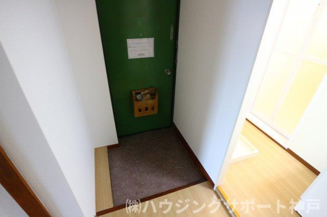 グリーンハイム山口の玄関