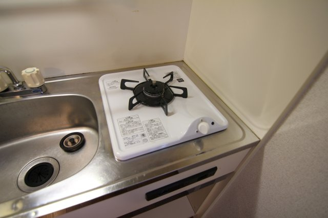 【キッチン】 | ナニワハイツ | ガス1口