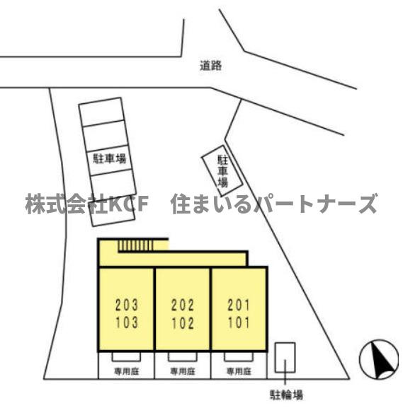 レクラデュクールの区画図