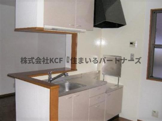 メルベーユ・ドミールA棟のキッチン|使いやすいキッチンです