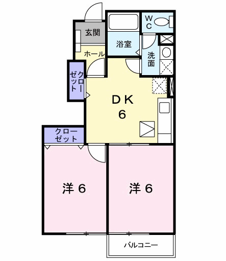 リファインドヴィラⅠの間取り