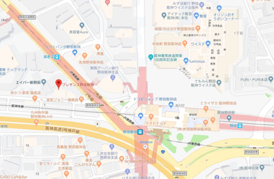 【地図】 | プレサンス野田阪神駅前ザ・ファースト