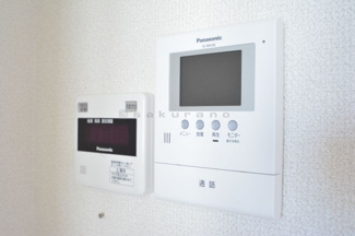 【セキュリティ】 | フルールⅡ | 快適な暮らしを守るＴＶモニター付※写真は同建物・同タイプ。