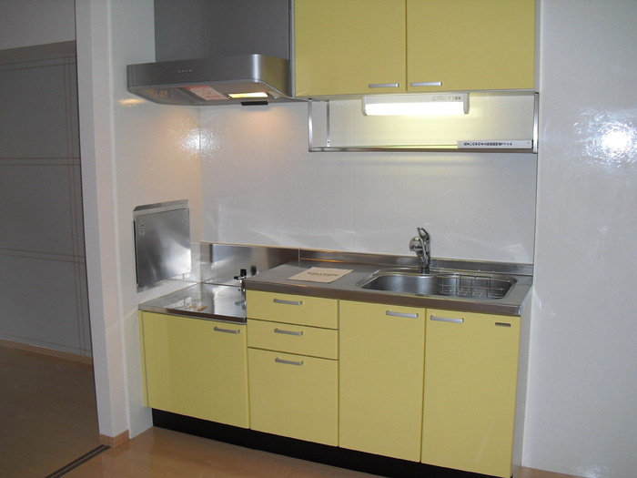 レジデンスTamaya　A棟のキッチン|きれいなキッチンです