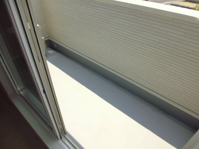 サンリットのぞみのバルコニー