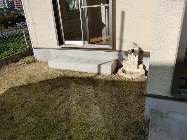 【庭】 | アンソレイユ鶴川4 | テラス＆専用庭は南向きなので植物もよく育ちそう☆使いやすい散水栓付きでガーデニングなど楽しめますね♪