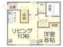 【間取り】 | ※画像は同物件の異なる間取りのものです。
