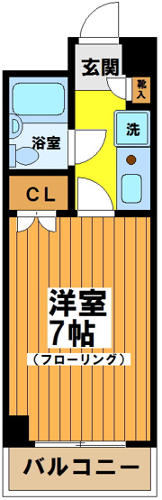 【間取り】 | ベルメゾン笹塚