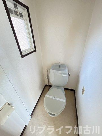 河原サンハイツAのトイレ