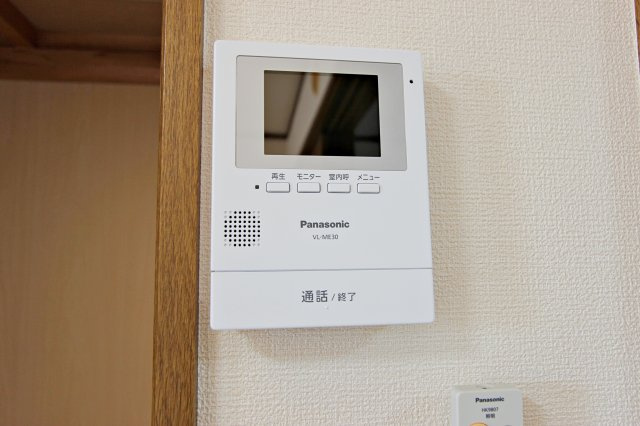あきる野サンパレスの設備|ＴＶモニター付きインターホン
