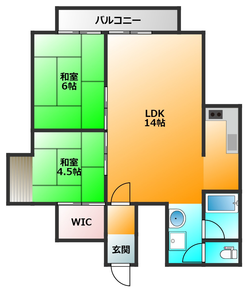 ヒカリノ宮ノ陣の間取り
