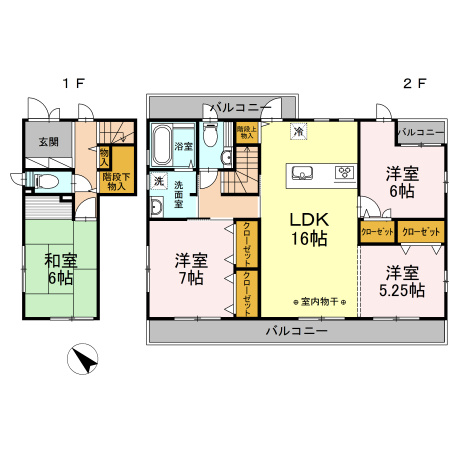 【間取り】 | 緑ヶ丘戸建