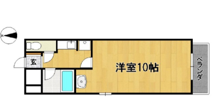 第2HIROハイツの間取り