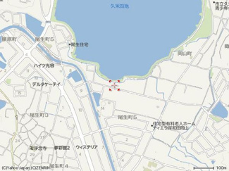 【地図】 | フレグランス久米田