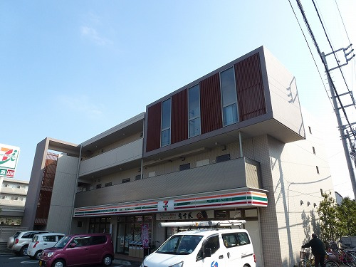 グラン・ジュテ前原の外観|前原駅徒歩2分！1階がセブンイレブンなのでとっても便利です♪