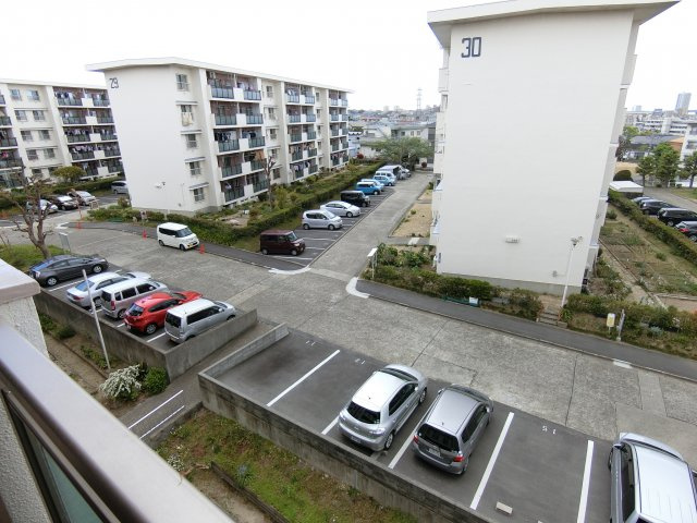 明舞１２団地３１号棟の展望