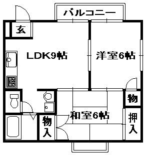 【間取り】 | 俵屋マンション