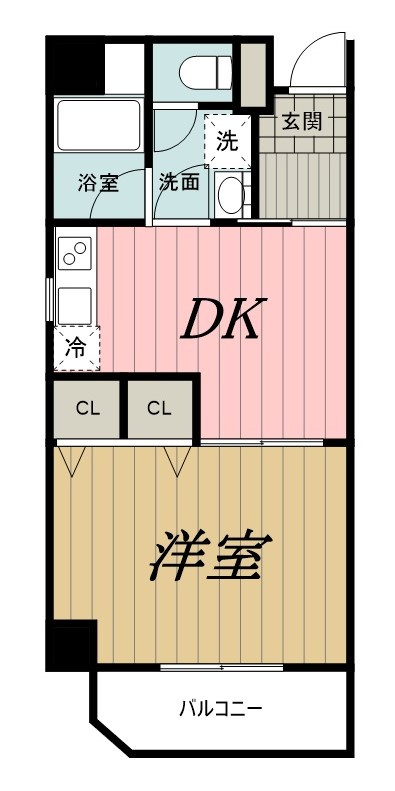 オーキッドレジデンス千葉中央の間取り