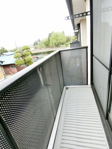 サニーパレス川代Ｂ棟のバルコニー