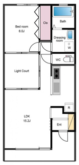 【間取り】 | cedre AB