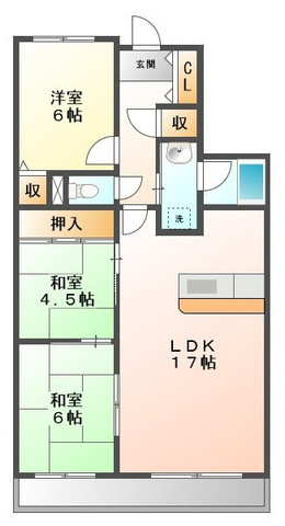 【間取り】 | サンテ東甲子園