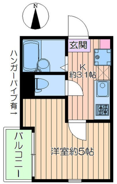 フォレノワールの間取り