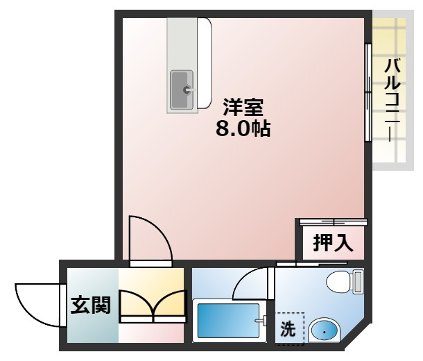 コモンズアネックスの間取り