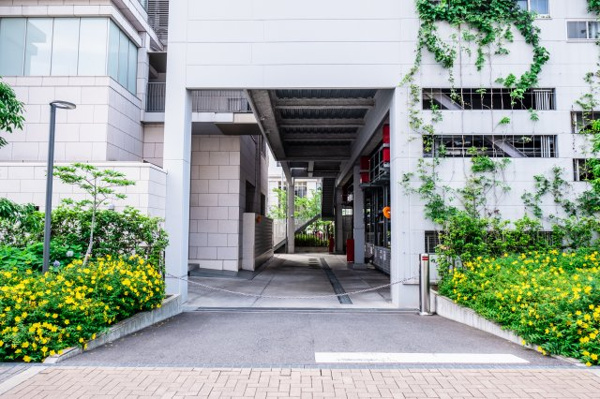 【駐車場】 | 【敷地内駐車場】きちんと整備されたきれいな駐車場です！十分な広さがあり、車の出し入れもスムーズ！