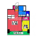 【間取り】 | エスペランサ大橋の間取り