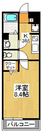 リブリ・akariの間取り