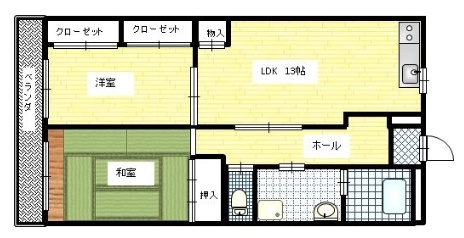 【間取り】 | そらとぶくじらやよい館