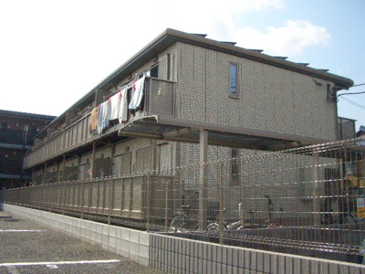 【外観】 | ユリシーズ | ユリシーズ　軽量鉄骨造2階建て