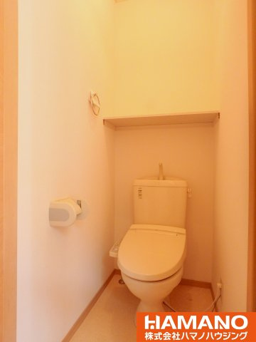 フォレストコートのトイレ|ゆったりとした空間のトイレです