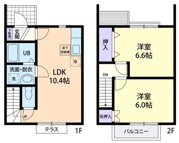 フォレストコートの間取り