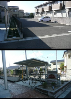 【駐車場】 | 自転車置き場もあります♪