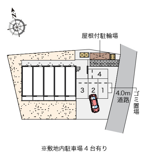 【駐車場】 | シャトレ香椎